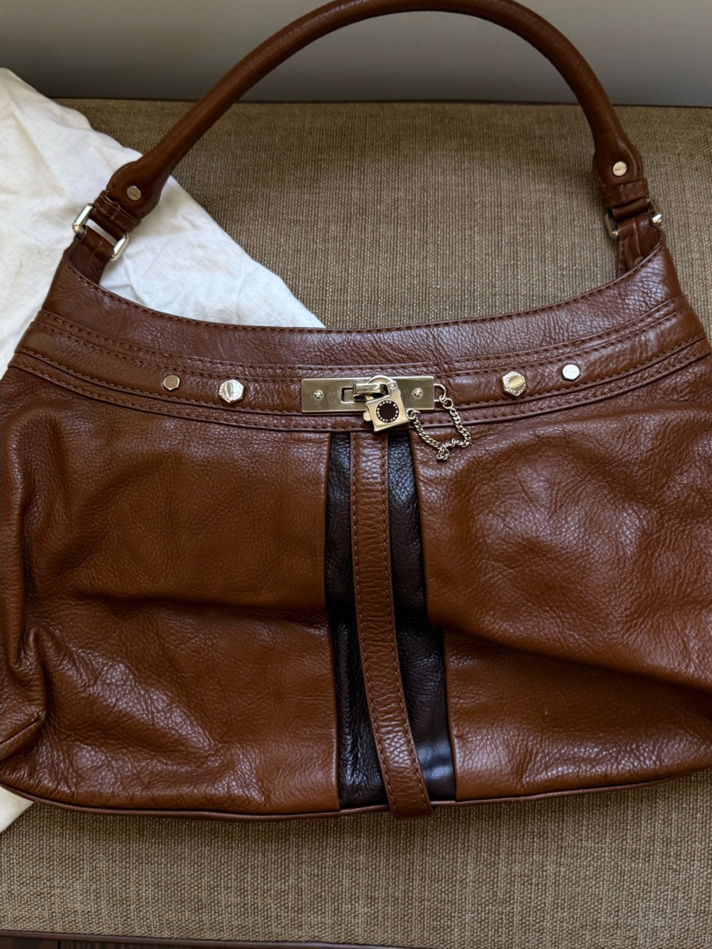 Marc By Marc Jacobs “Bianca” Leather Hobo Bag